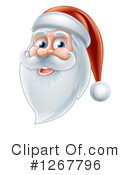 Santa Clipart #1267796 by AtStockIllustration