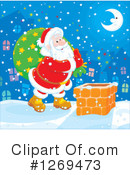 Santa Clipart #1269473 by Alex Bannykh