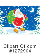 Santa Clipart #1272904 by Alex Bannykh