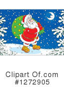 Santa Clipart #1272905 by Alex Bannykh