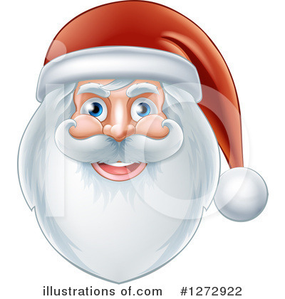 Royalty-Free (RF) Santa Clipart Illustration by AtStockIllustration - Stock Sample #1272922