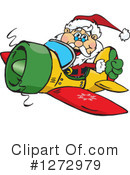 Santa Clipart #1272979 by Dennis Holmes Designs