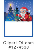 Santa Clipart #1274538 by visekart