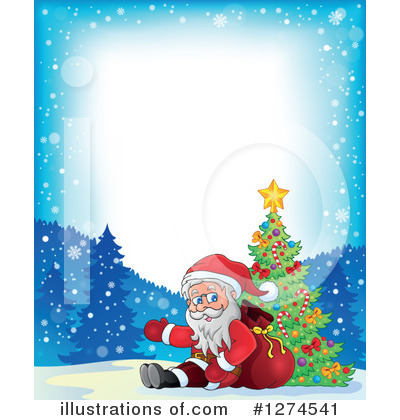 Santas Sack Clipart #1274541 by visekart