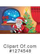 Santa Clipart #1274548 by visekart
