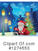 Santa Clipart #1274553 by visekart