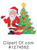 Santa Clipart #1274562 by visekart