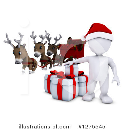 Royalty-Free (RF) Santa Clipart Illustration by KJ Pargeter - Stock Sample #1275545