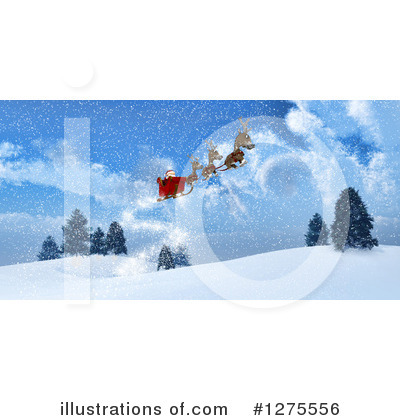 Royalty-Free (RF) Santa Clipart Illustration by KJ Pargeter - Stock Sample #1275556