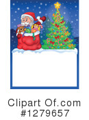 Santa Clipart #1279657 by visekart