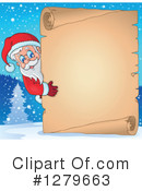 Santa Clipart #1279663 by visekart