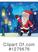 Santa Clipart #1279676 by visekart