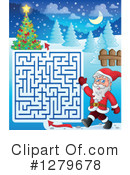 Santa Clipart #1279678 by visekart