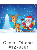 Santa Clipart #1279681 by visekart