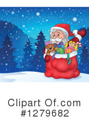 Santa Clipart #1279682 by visekart