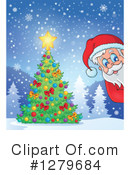 Santa Clipart #1279684 by visekart