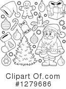 Santa Clipart #1279686 by visekart