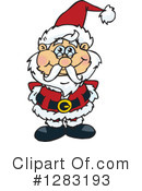 Santa Clipart #1283193 by Dennis Holmes Designs