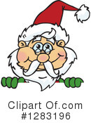 Santa Clipart #1283196 by Dennis Holmes Designs