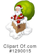 Santa Clipart #1290015 by merlinul