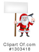 Santa Clipart #1303418 by AtStockIllustration