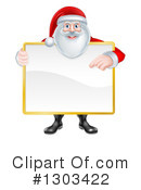 Santa Clipart #1303422 by AtStockIllustration