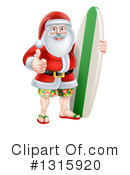 Santa Clipart #1315920 by AtStockIllustration