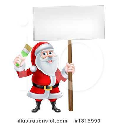 Royalty-Free (RF) Santa Clipart Illustration by AtStockIllustration - Stock Sample #1315999