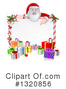 Santa Clipart #1320856 by AtStockIllustration