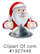 Santa Clipart #1327448 by AtStockIllustration
