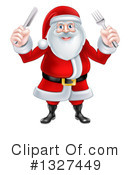 Santa Clipart #1327449 by AtStockIllustration