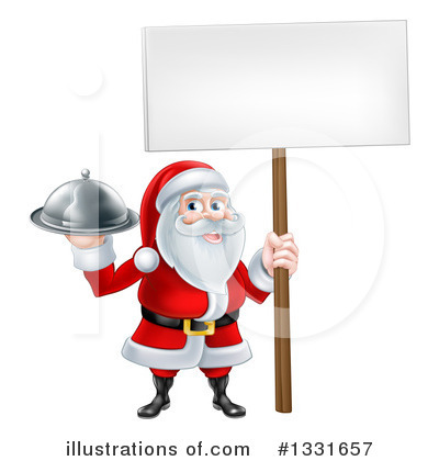 Royalty-Free (RF) Santa Clipart Illustration by AtStockIllustration - Stock Sample #1331657
