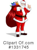 Santa Clipart #1331745 by Liron Peer
