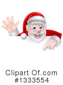 Santa Clipart #1333554 by AtStockIllustration