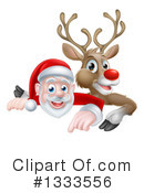 Santa Clipart #1333556 by AtStockIllustration