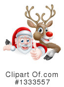 Santa Clipart #1333557 by AtStockIllustration