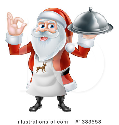 Royalty-Free (RF) Santa Clipart Illustration by AtStockIllustration - Stock Sample #1333558