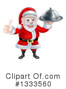 Santa Clipart #1333560 by AtStockIllustration