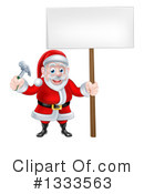 Santa Clipart #1333563 by AtStockIllustration