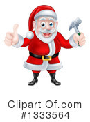 Santa Clipart #1333564 by AtStockIllustration