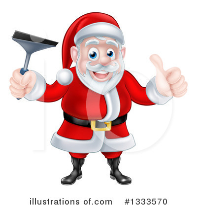 Royalty-Free (RF) Santa Clipart Illustration by AtStockIllustration - Stock Sample #1333570