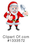 Santa Clipart #1333572 by AtStockIllustration