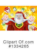 Santa Clipart #1334265 by AtStockIllustration
