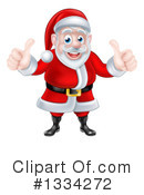 Santa Clipart #1334272 by AtStockIllustration