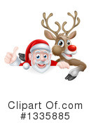 Santa Clipart #1335885 by AtStockIllustration