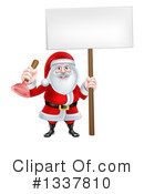 Santa Clipart #1337810 by AtStockIllustration