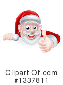 Santa Clipart #1337811 by AtStockIllustration