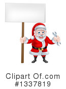 Santa Clipart #1337819 by AtStockIllustration
