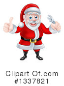 Santa Clipart #1337821 by AtStockIllustration