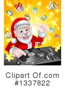 Santa Clipart #1337822 by AtStockIllustration